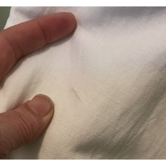 Nine West Women's Linen Blend Pants Size 8 Lined Wide-Leg Minimalistic Career - Picture 5 of 8